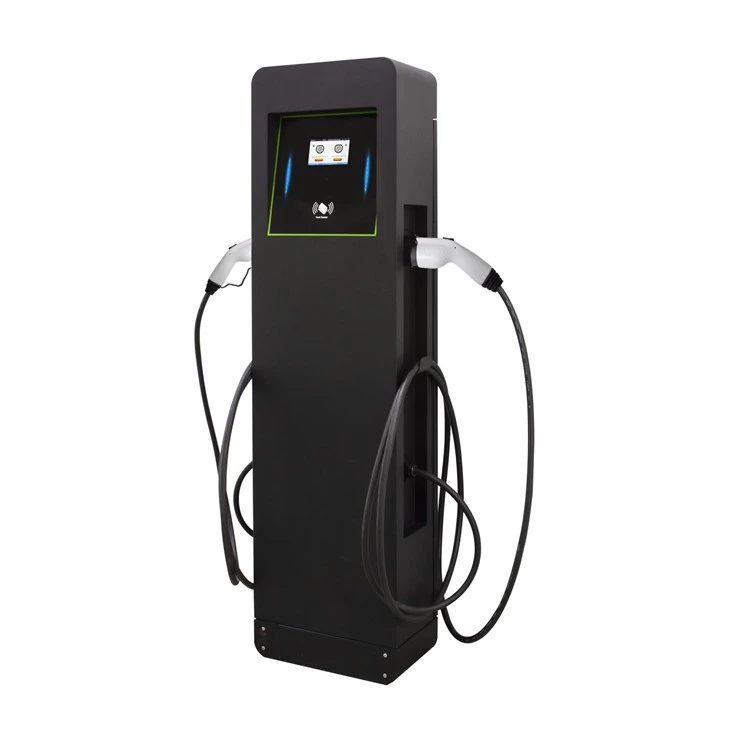 Dual 22KW Outlet OCPP 1.6 Public Quick Charging 44KW Level 2 EV Charger